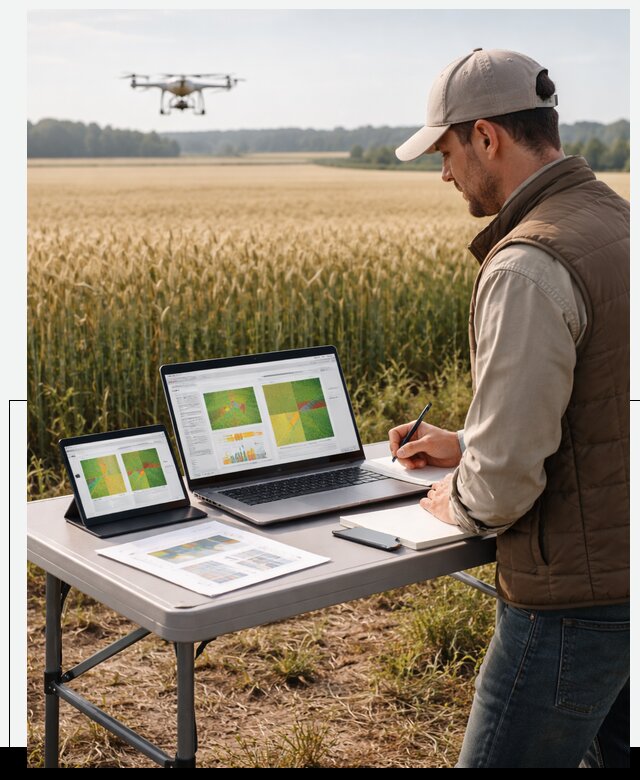 Система AI прогнозирования урожайности для точных агрономий в Кыштыме