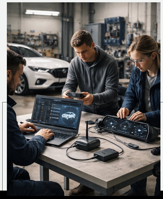 Разработка Connected Car и ПО для автопрома в Кыштыме